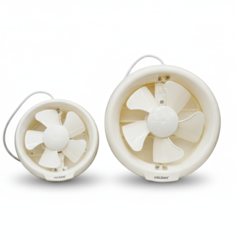Round Glass Exhaust fan