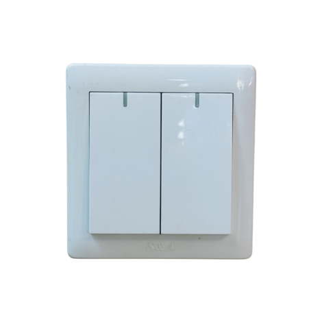 ​S&A CLASSIC SERIES-2 GANG SWITCH